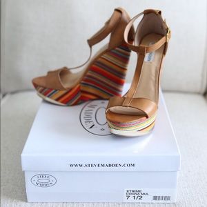 Steve Madden Xtrime Wedge Sandals